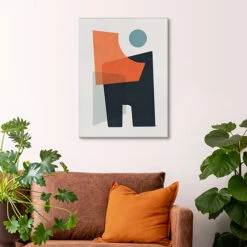 Uprise Tracie Andrews Lærredsbillede 20 X 30 Cm Billedramme -POSTERLOUNGE Salg 756065 canvas room orange l
