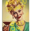 Are You Drunk? Jonas Loose Galleritryk 20 X 30 Cm Billedramme -POSTERLOUNGE Salg 756185 gallery print l