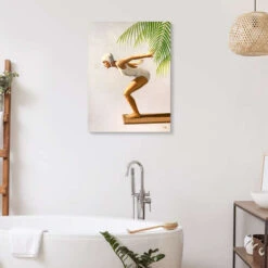 Ready To Jump III Sarah Morrissette Galleritryk 20 X 30 Cm Billedramme -POSTERLOUNGE Salg 757754 gallery print room bathroom l