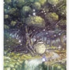 Magical Paradise Totoro Syntetyc Plakat 20 X 30 Cm Billedramme -POSTERLOUNGE Salg 758097 poster l