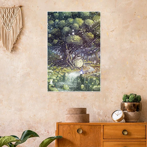 Magical Paradise Totoro Syntetyc Plakat 20 X 30 Cm Billedramme 6 Magical Paradise Totoro Syntetyc Plakat 20 X 30 Cm Billedramme - Billede 4