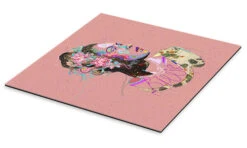 Portrait Of Jazz Legend Billie Holiday Carlos Quitério Galleritryk 30 X 30 Cm Billedramme -POSTERLOUNGE Salg 758876 gallery print pds l