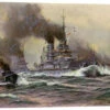 German Navy Ships Of The Line Off Kiel Willy Stöwer Akrylbillede 30 X 20 Cm Billedramme -POSTERLOUNGE Salg 758965 acrylic glass l