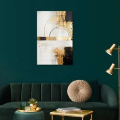 Lightness Melanie Viola Lærredsbillede 20 X 30 Cm Billedramme -POSTERLOUNGE Salg 759442 canvas room gold l