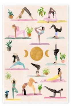 Yogis Laura Page Plakat 20 X 30 Cm Billedramme