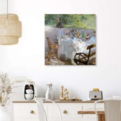 Breakfast Time, Hanna Pauli, 1870 Akrylbillede 30 X 30 Cm Billedramme 9 Breakfast Time, Hanna Pauli, 1870 Akrylbillede 30 X 30 Cm Billedramme -POSTERLOUNGE Salg 760132 acrylic glass room kitchen l