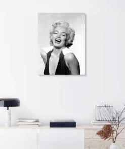 Marilyn Monroe, 1952 Akrylbillede 20 X 30 Cm Billedramme -POSTERLOUNGE Salg 760433 acrylic glass room black and white l
