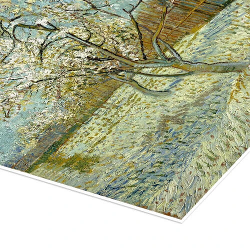 The Pink Peach Tree, 1888 Vincent Van Gogh Plakat 30 X 40 Cm Billedramme 5 The Pink Peach Tree, 1888 Vincent Van Gogh Plakat 30 X 40 Cm Billedramme - Billede 3