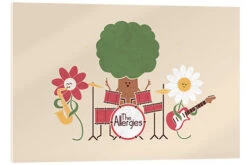 The Allergies HandsOffMyDinosaur Akrylbillede 30 X 20 Cm Billedramme