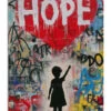 Hope - Banksy Style Frank Daske Galleritryk 20 X 30 Cm Billedramme -POSTERLOUNGE Salg 763345 gallery print l