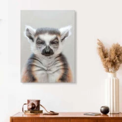 Lemur Zen Atelier Aida Akrylbillede 20 X 30 Cm Billedramme -POSTERLOUNGE Salg 763601 acrylic glass room photography l