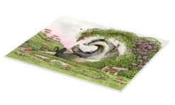 Edge Of The Meadow Léa Chaillaud Plakat 40 X 30 Cm Billedramme -POSTERLOUNGE Salg 763810 poster pds l