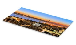 Panorama Of Lisbon Portugal FineArt Panorama Akrylbillede 40 X 20 Cm Billedramme -POSTERLOUNGE Salg 92829 acrylic glass pds l